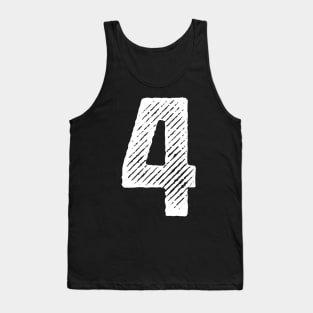 Rough Number 4 Tank Top